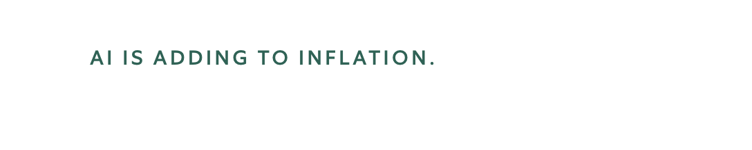 ai adding inflation