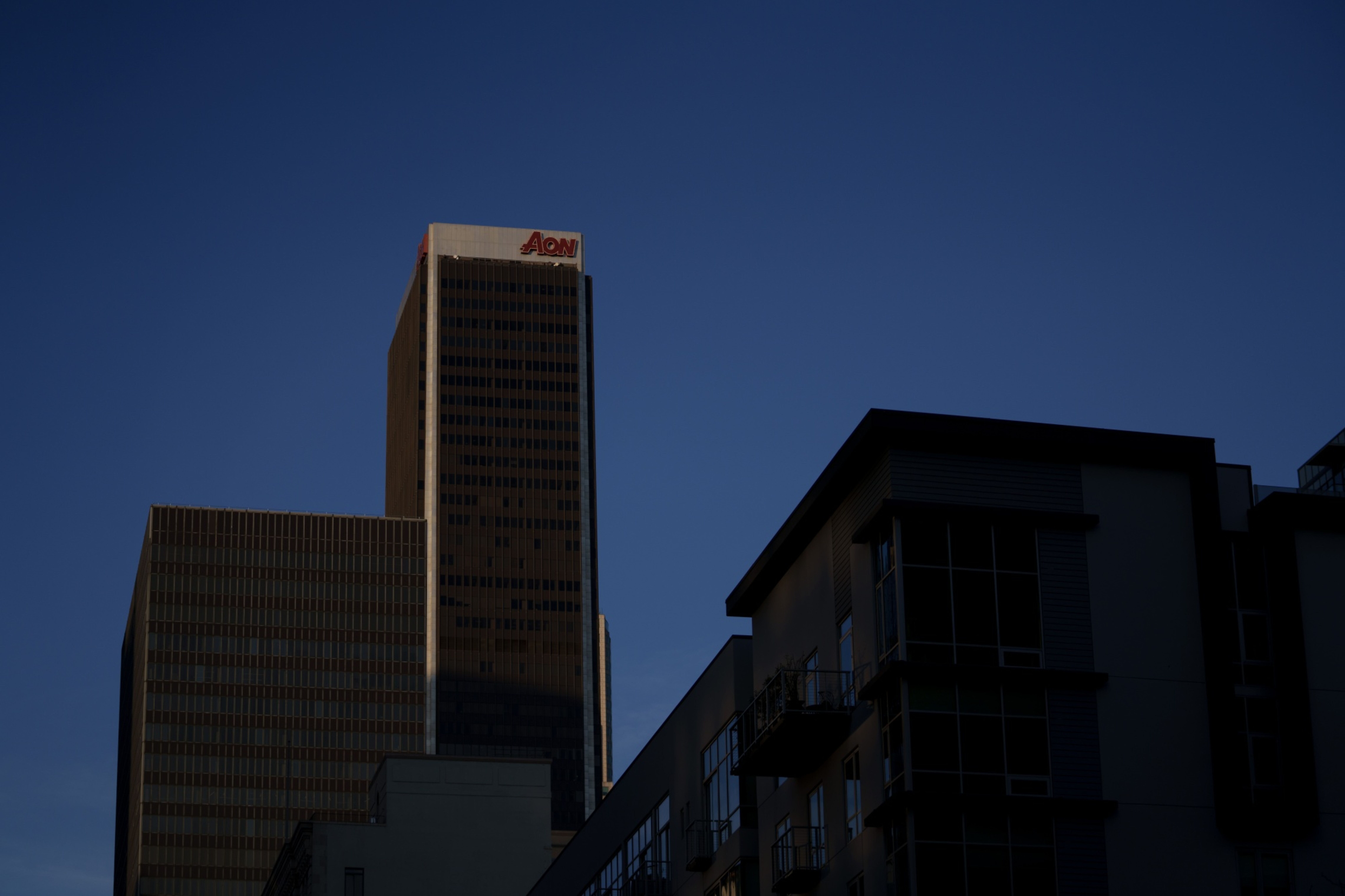 The Aon Center building in Los Angeles sold for $147.8 million recently.