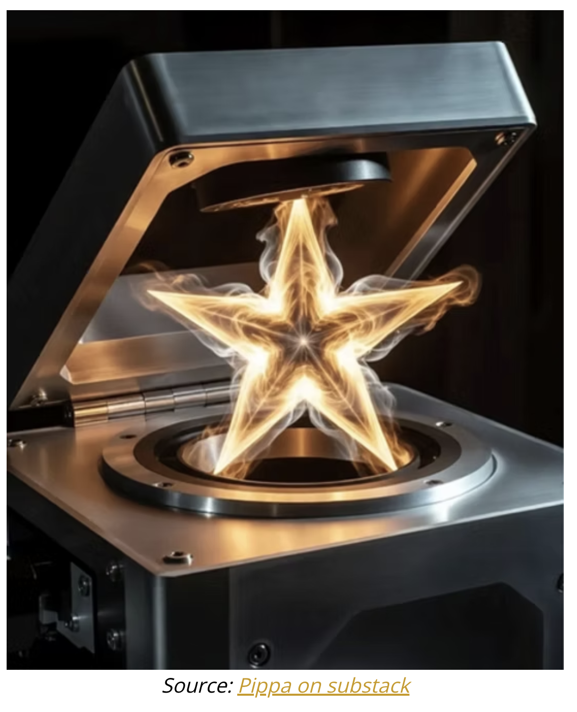 star in a box