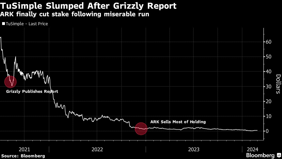 TuSimple Slumped After Grizzly Report