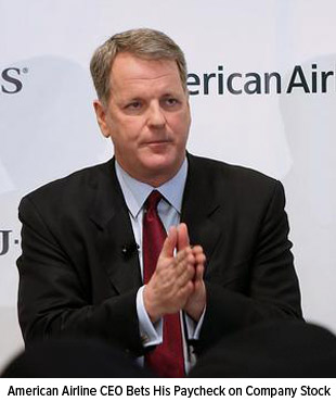 American Airlines CEO Bets his Paycheck on Company Stock
