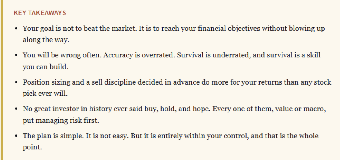 key takeaways