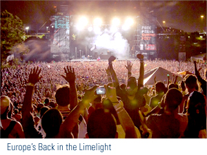 Europe's Back in the Limelight