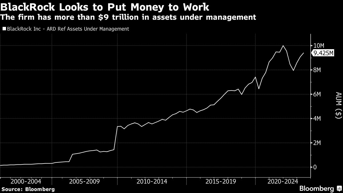 BlackRock Looks to Put Money to Work