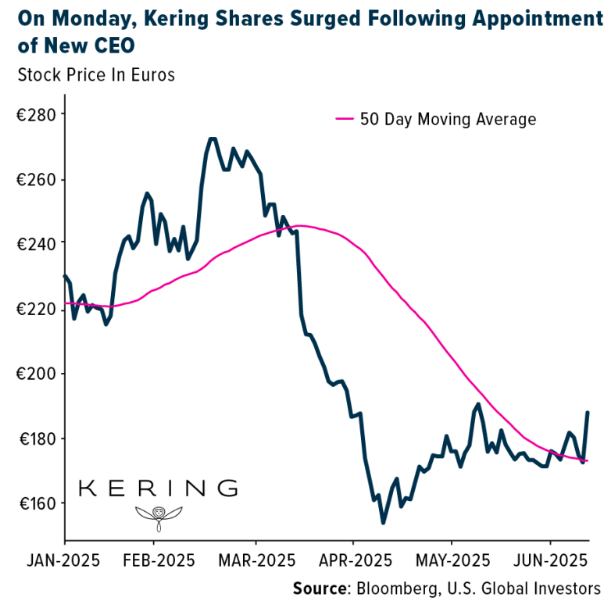 Kering Shares graph