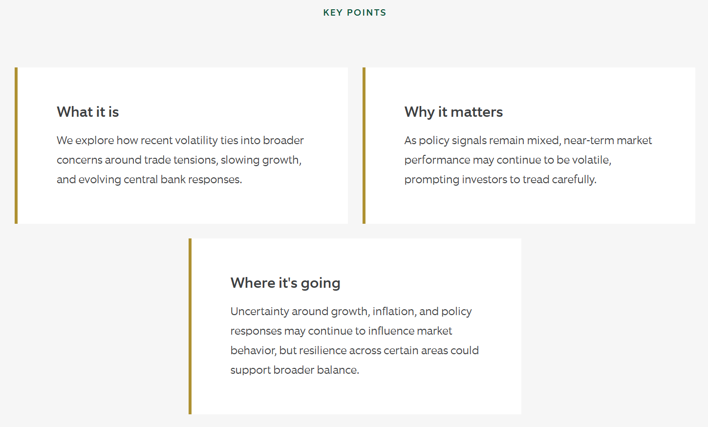 key points